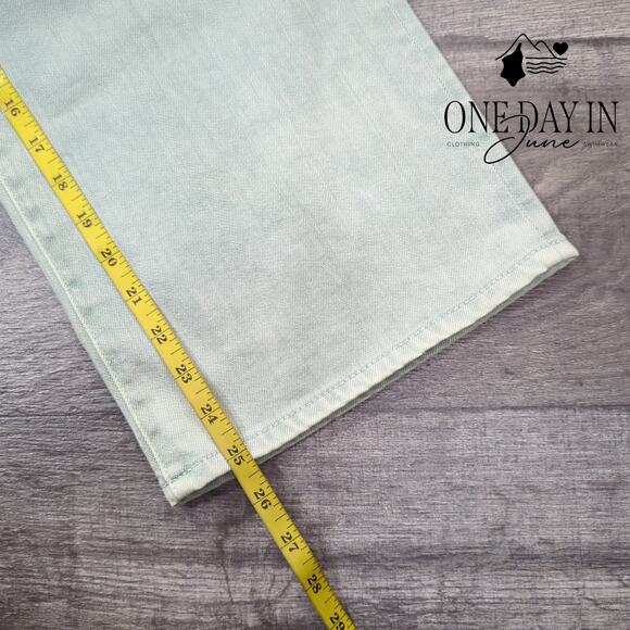 Adriano Goldschmied High Rise Wide Leg Crop Jeans Size 27 (4) - Picture 5 of 6